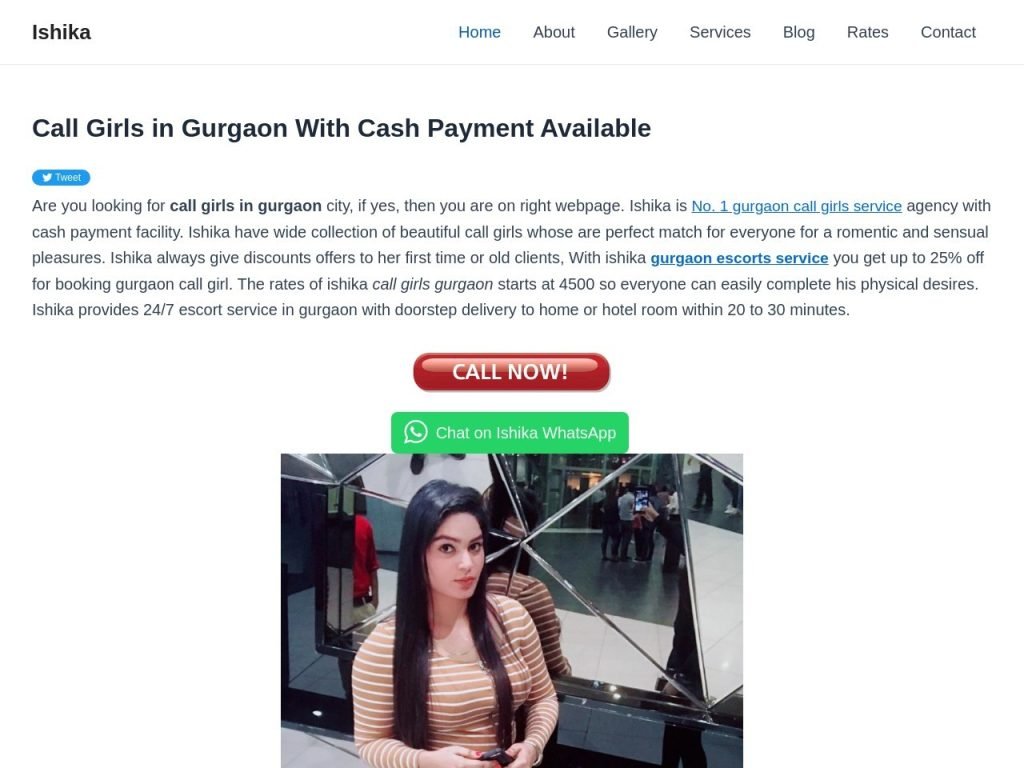 Ishikacallgirlsservice.com