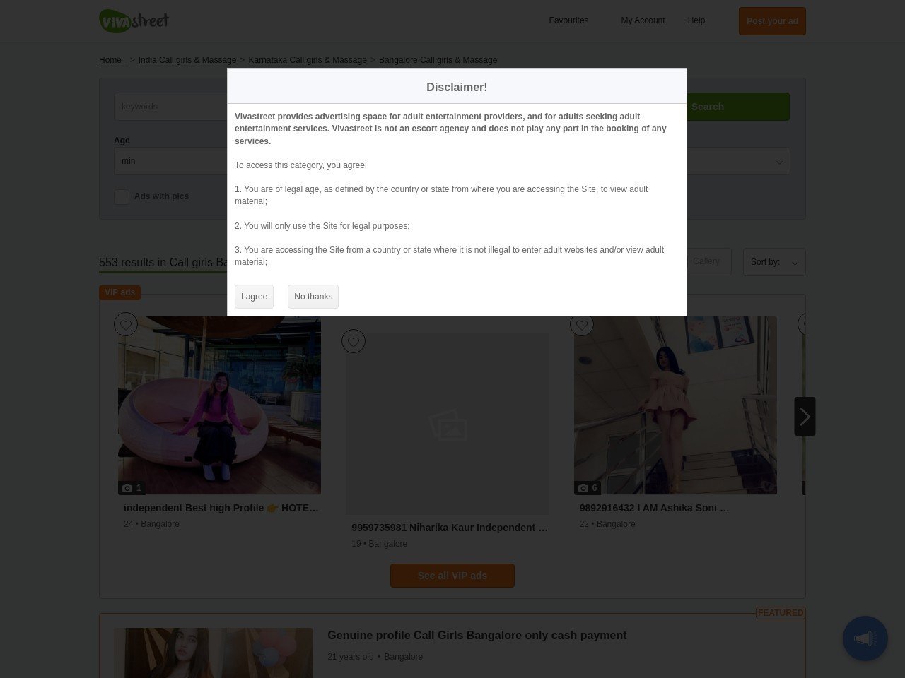 Vivastreet Bangalore