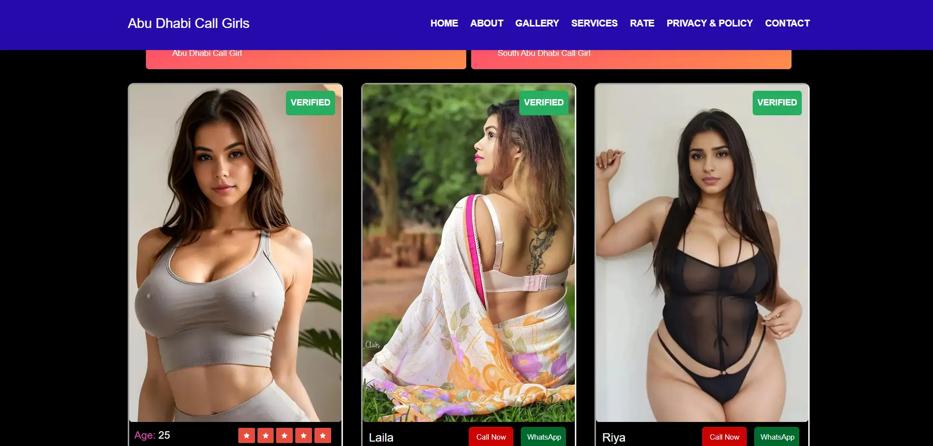 Abu Dhabi Call Girls