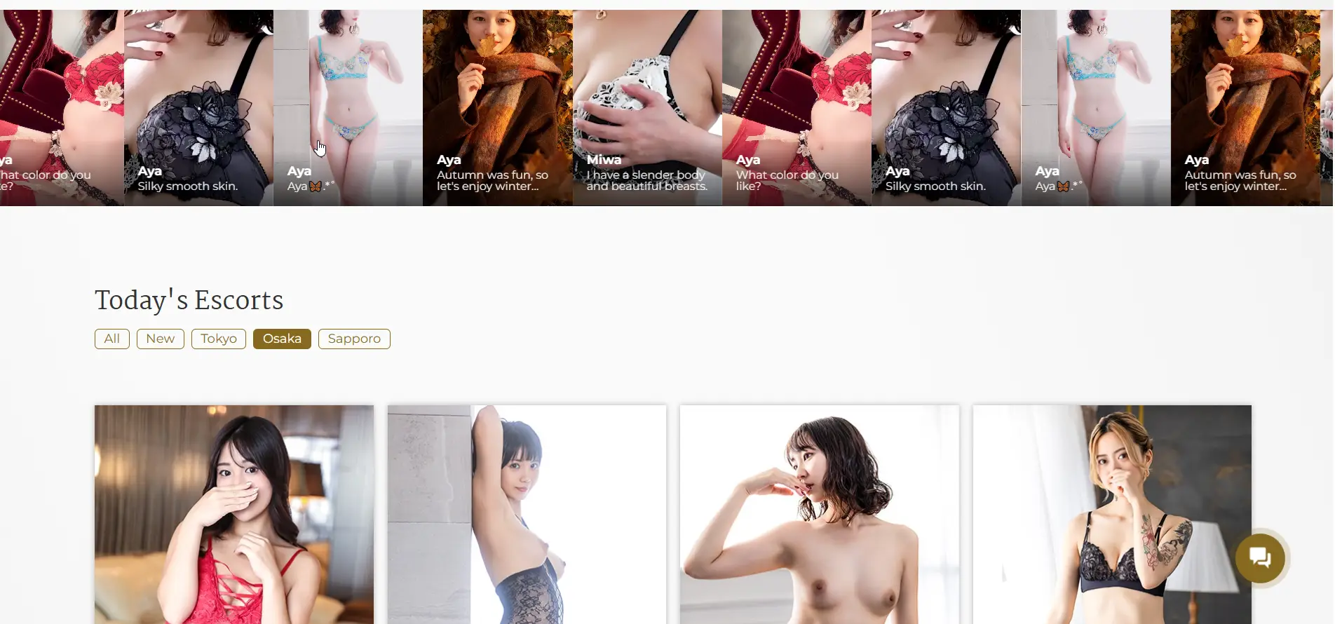 Luxury Escorts Osaka